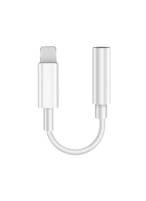 For Apple Earphones Adapter Line 3.5 To Lightning Mobile Phone Adapter Microphone Sound Card Conversion Line Made In China-Interface Form:Single-listen To Songs, Wire Control, Call, Live Broadcast (with Packaging)