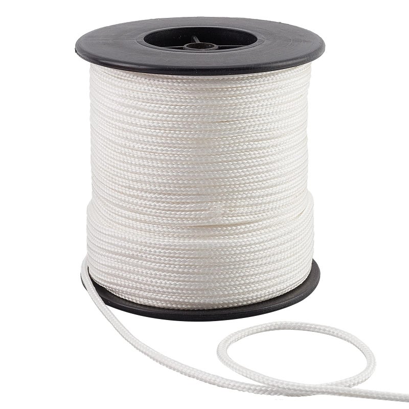 PH PandaHall 3mm 54yard White Parachute Cord Nylon Rope Cord Blinds String Braided Lift Shade Cord for Windows Repair Gardening Plant Cord for Camping Hiking Outdoor Activities - Image 2
