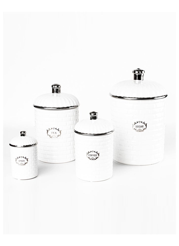 Generic - Spice and condiment storage container set with lids for safe use. - Image 1