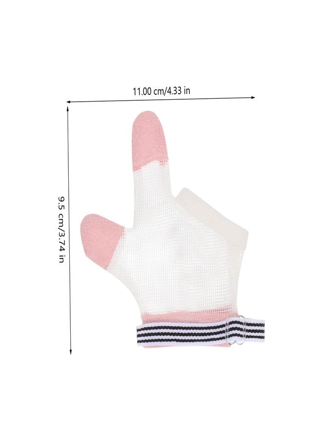 JOINPAYA Thumb Sucking Stop Gloves for Infants 2 Pairs Finger Protective Gloves Breathable Design Suitable for Babies to Prevent Finger Biting and Sucking Random Color - Image 4
