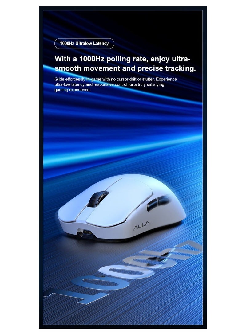 AULA SC380Pro Gaming Mouse – Adjustable DPI, Ergonomic Design, USB Wired, RGB Backlight for PC & Laptop - Image 3