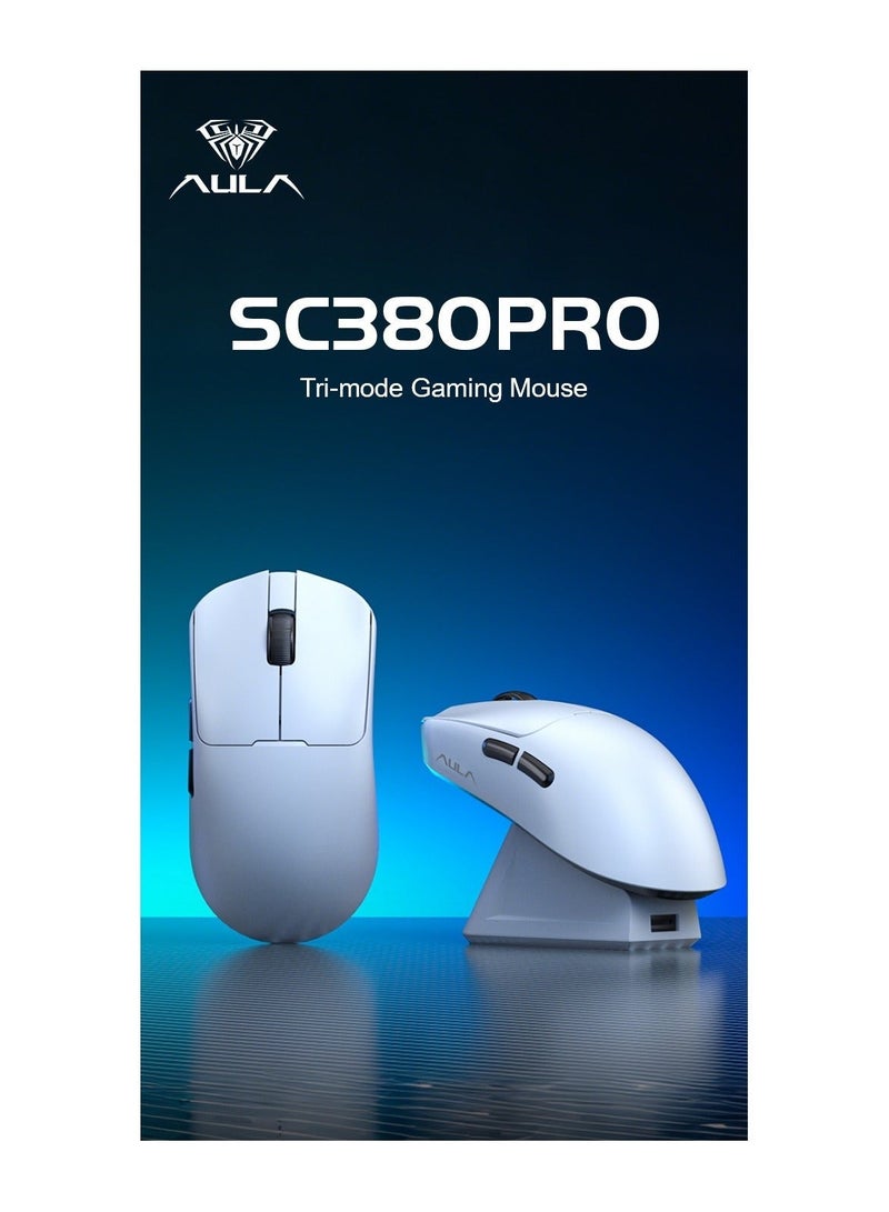 AULA SC380Pro Gaming Mouse – Adjustable DPI, Ergonomic Design, USB Wired, RGB Backlight for PC & Laptop - Image 2