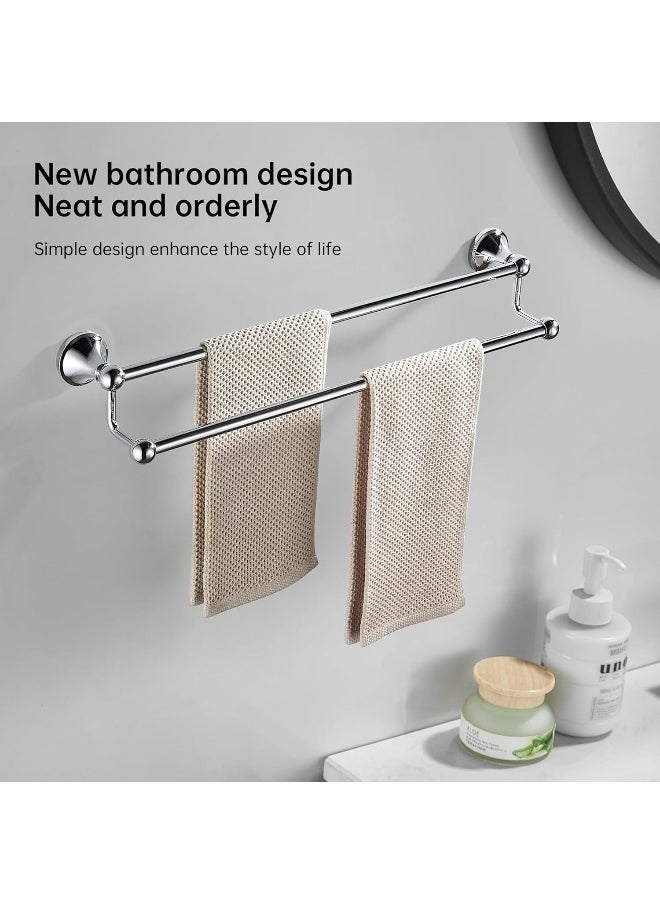 BRIMIX Bath Towel Rack Wall Mounted Double Towel Bar Bathroom Hardware Accessories Towel Holder - pzsku/Z49D3573672141B6676CBZ/45/_/1737379694/0a35c1f3-d69d-4c42-b93a-89b39d8952c2