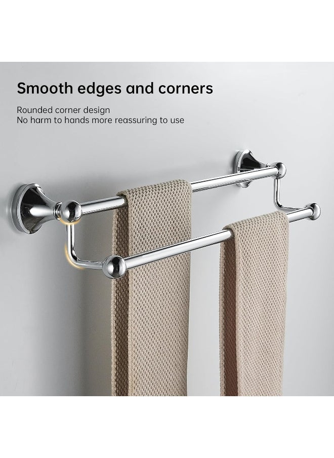 BRIMIX Bath Towel Rack Wall Mounted Double Towel Bar Bathroom Hardware Accessories Towel Holder - pzsku/Z49D3573672141B6676CBZ/45/_/1737379696/1d8adc90-960c-4816-9daa-fb2011bc1c6f