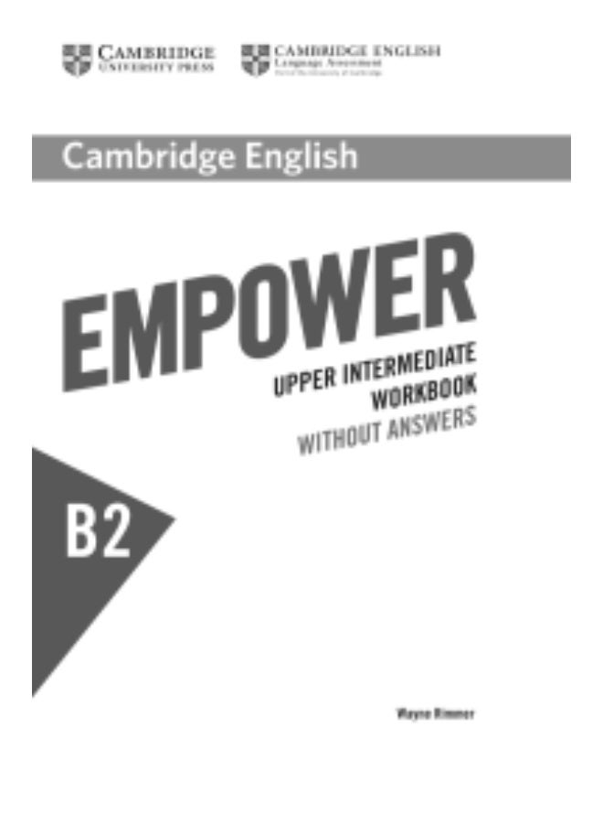 Cambridge Empower - English Course for adults - English language teaching and methodological kit for adults _ level B2_Upper_Intermediate_Workbook - Image 1