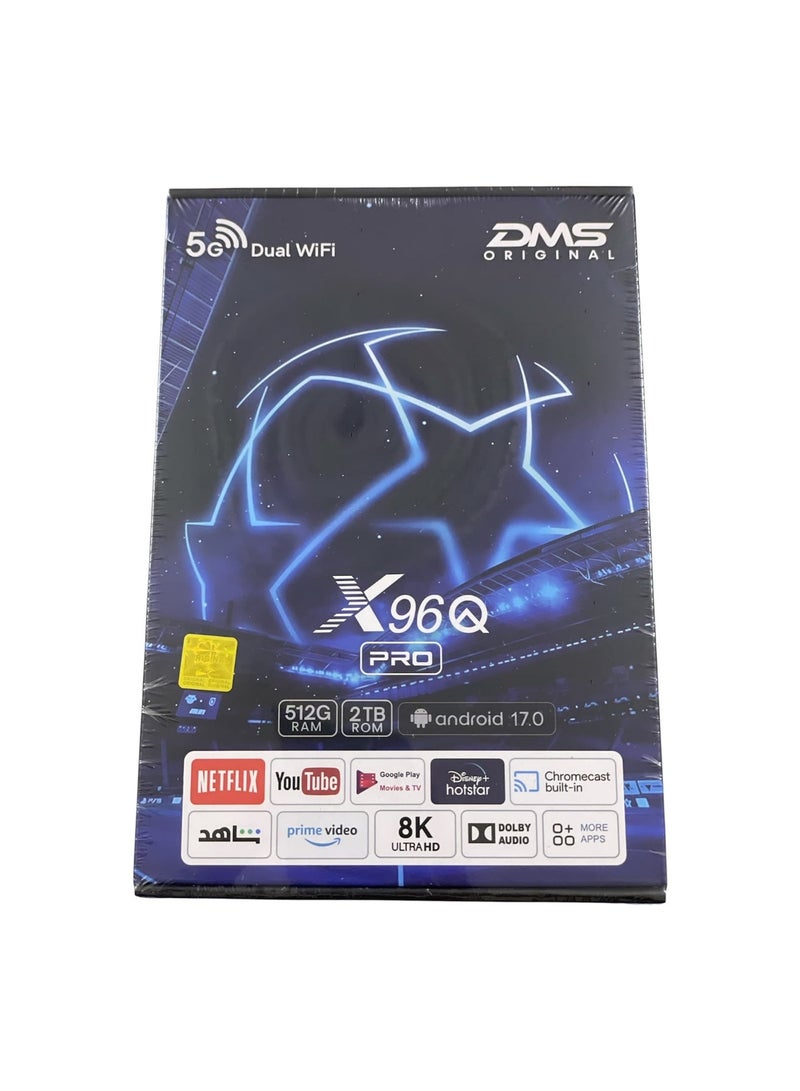 DMS Original X96Q PRO PLAY BEYOND LIMITS Smart TV Box
