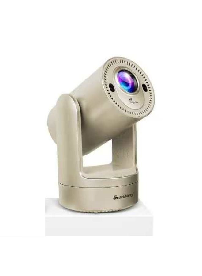 Smartbarry HT25 Projector HD Smart Mini Portable Android 12 System Remote Control Projector Built-in Battery Wireless WiFi 5G Native 1280*720P Support 4K For Home Cinema Bedroom Outdoor Movie Projector for Phone/PC/Tablet/PS - Image 5