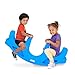 Simplay3 Rock and Roll Teeter Totter Seesaw Rocking Fun for Two Toddlers or Kids Ages 18 Months to 5 Yrs Sapphire Made in USA - Image 2