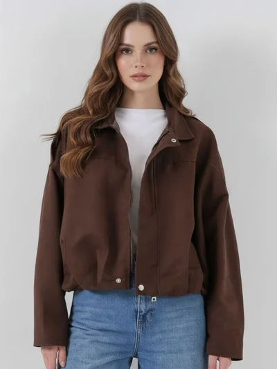 BIG DART BDART Oversized Zip-Up Jacket