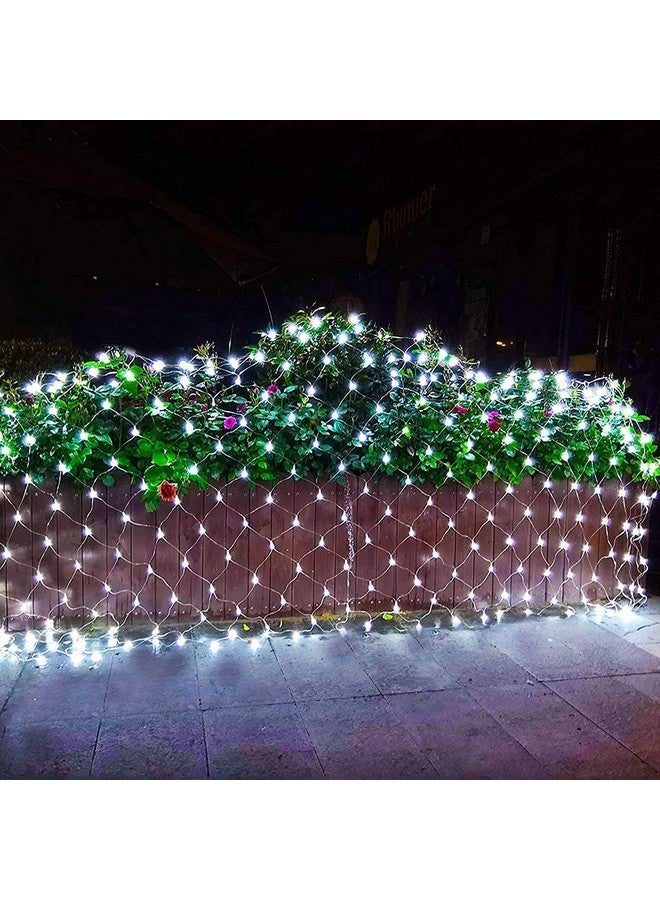 Litehom LED Net Mesh String Lights, 9.8Ft X 6.6Ft, 192 LEDs, 8 Modes Diwali Decor with Diwali Lights for Home Decoration! LED Diwali Light, LED Lights for Home Decoration (3x2 Net White) - Image 5
