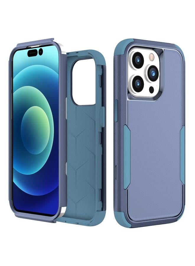 S-TOP Case For iPhone 15 Pro Commuter Shockproof TPU + PC Phone Case - Image 1