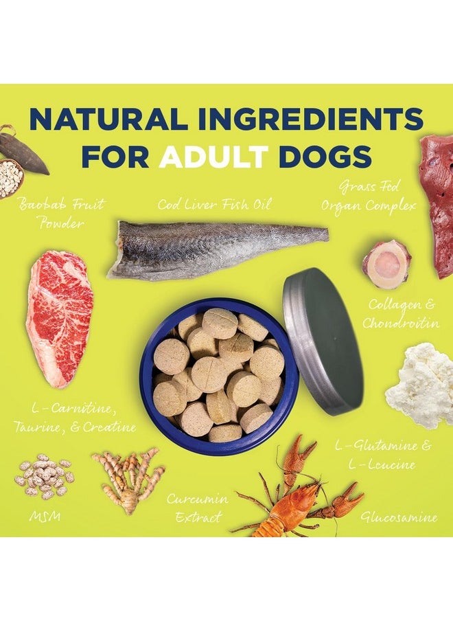 Vetericyn AllIn 1 Multifunctional Dog Supplement | Digestive Enzymes + Glucosamine And Chondroitin For Bone And Joint Support + Vitamins, Antioxidants, Prebiotics, Probiotics, And Omegas. 90 Count  - Image 3
