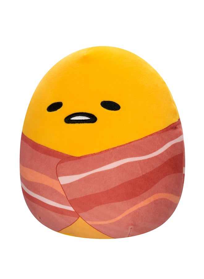 Squishmallows Little Plush 8 inch Sanrio Core Gudetama Wrapped in Bacon , Officially Licensed Kellytoy Plush Toy, Colorful Soft Toy, Gift for Kids, Girls & Boys Washable Squishy Stuff Toy Multicolor All Age  - Image 2