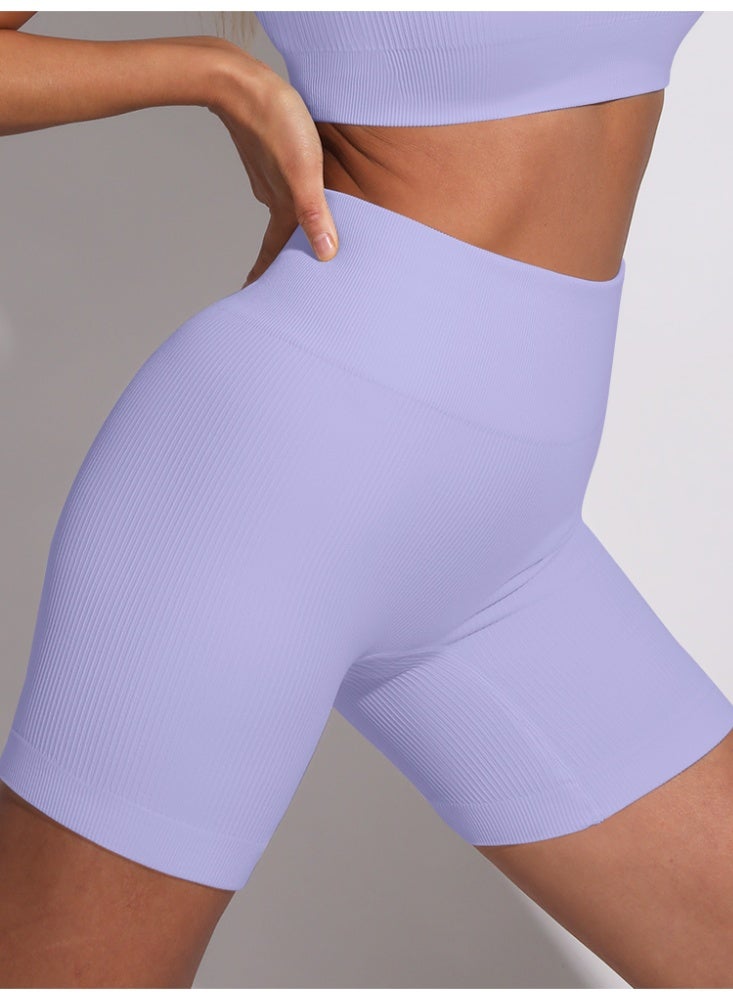 general Women Ribbed Seamless Leggings High Waisted Workout Gym Yoga Pants - Image 1