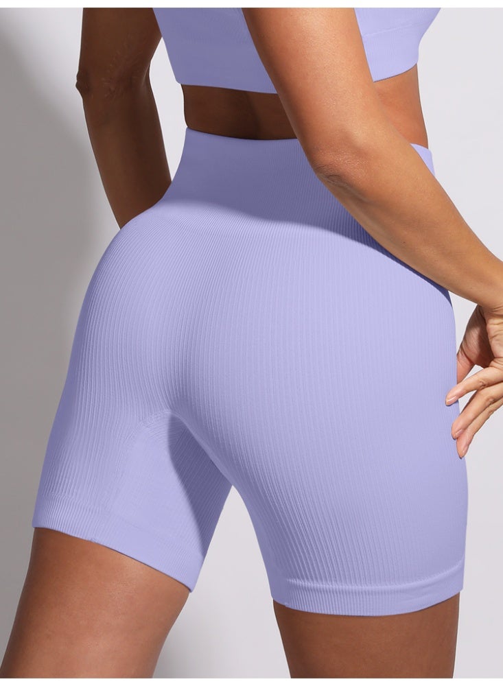 general Women Ribbed Seamless Leggings High Waisted Workout Gym Yoga Pants - Image 2