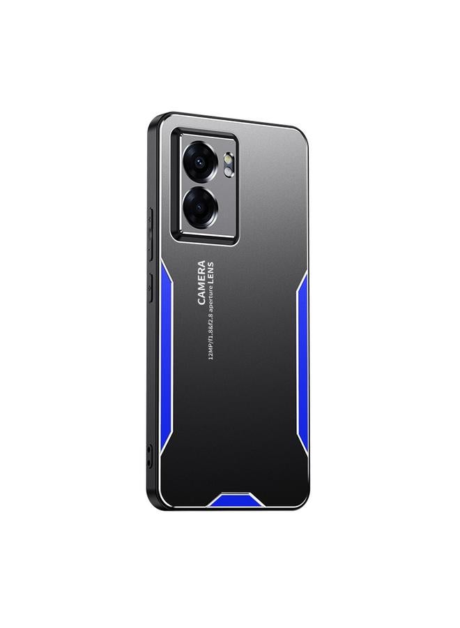 S-TOP Case For OPPO A57 5G Blade Series TPU Hybrid Metal Phone Case - Image 1