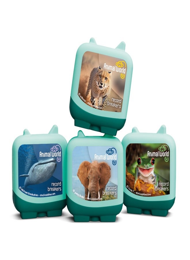 Tonies Animal World: Record Breakers Clever Set - 4 Pack - Image 1