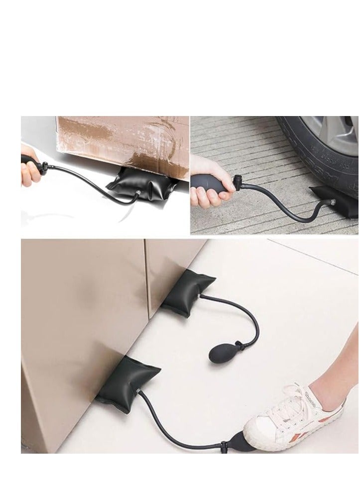 Air Wedge Pump Up Bag Air Wedge Up Bags Air Alignment Leveling Hand Tool Inflatable Shim Bag Wedge Pump Kits for Home Door Window Installation Repair  - Image 2