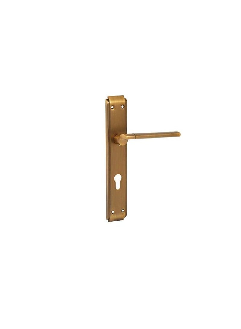 روبستلاين مقبض الباب Robustline | مادة الألمنيوم | لون القهوة مات فاتح - Image 1