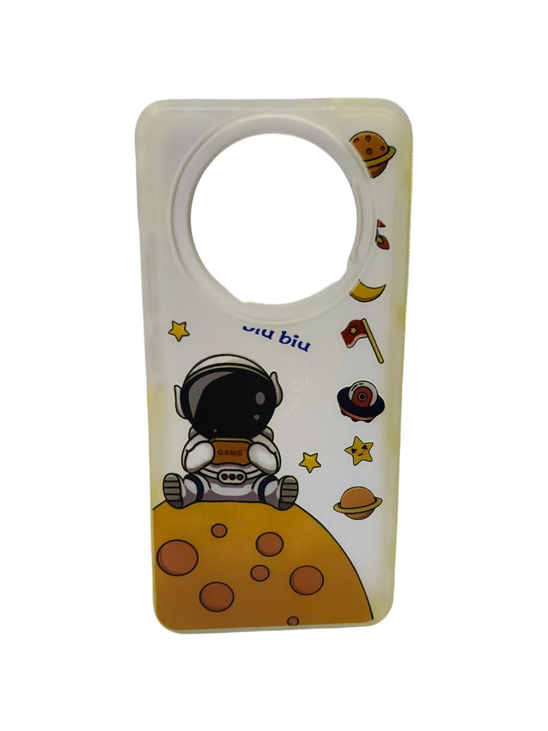CFS Astronaut Design TPU Back Cover for Realme 11 Pro Plus - Multicolor - Image 1