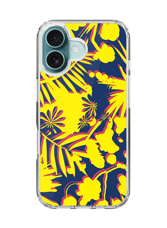 Stylizedd For iPhone 16 Case [Compatible with MagSafe] Slim Magnetic cover Clear Phone Case - Hawaii Jungle FP - Image 1