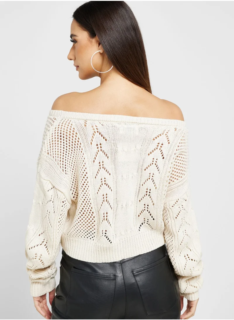 ELLA Drop Shoulder Sweater