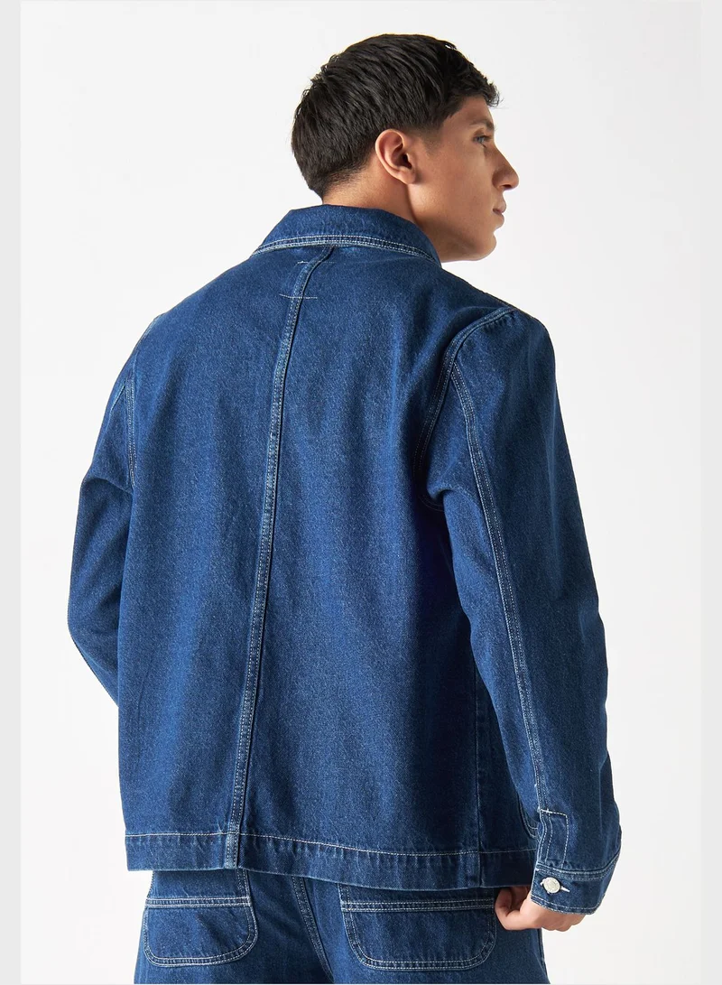 Lee Cooper Flap Pocket Regular Fit Shirt