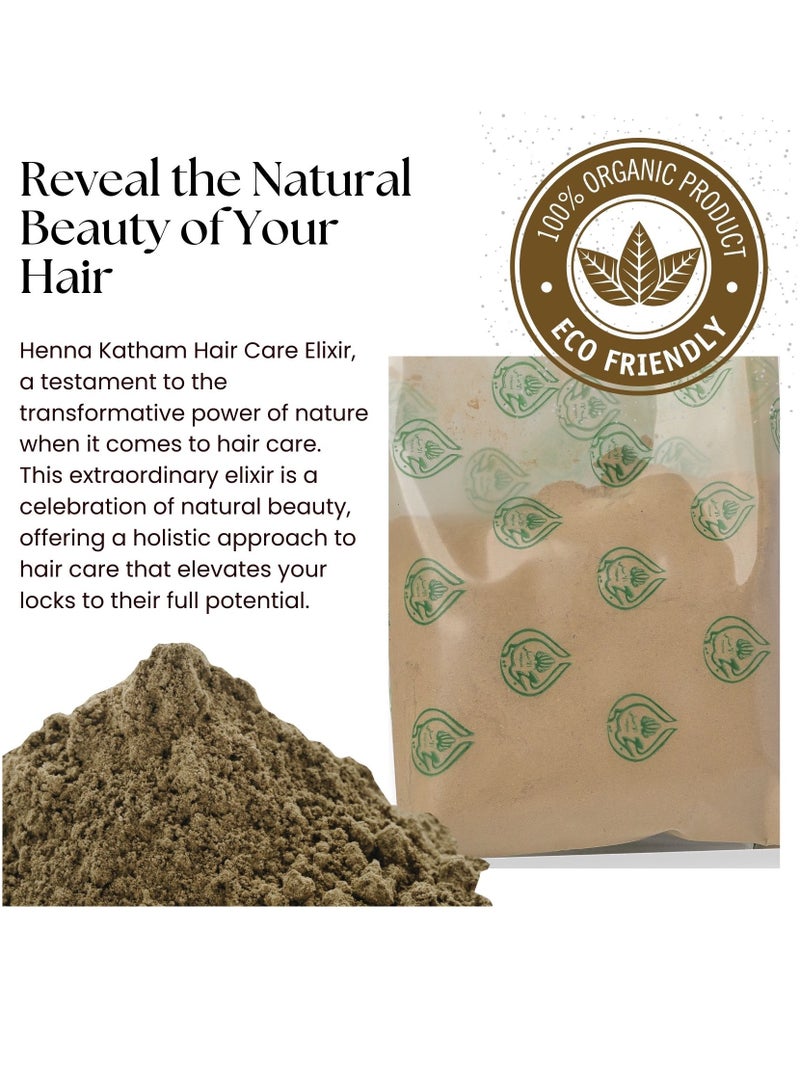 OGAILI Henna Ketham Powder  Hair Mask - strengthen the hair strands - Promotes Hair Growth & Reduces Oiliness -  Chemical-Free Treatment - All Hair Type 100 g - Image 3