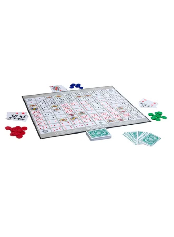 SEQUENCE Family Game Sequence Strategy Foldable Board Card Game Suitable For 2-12 Players - Image 2