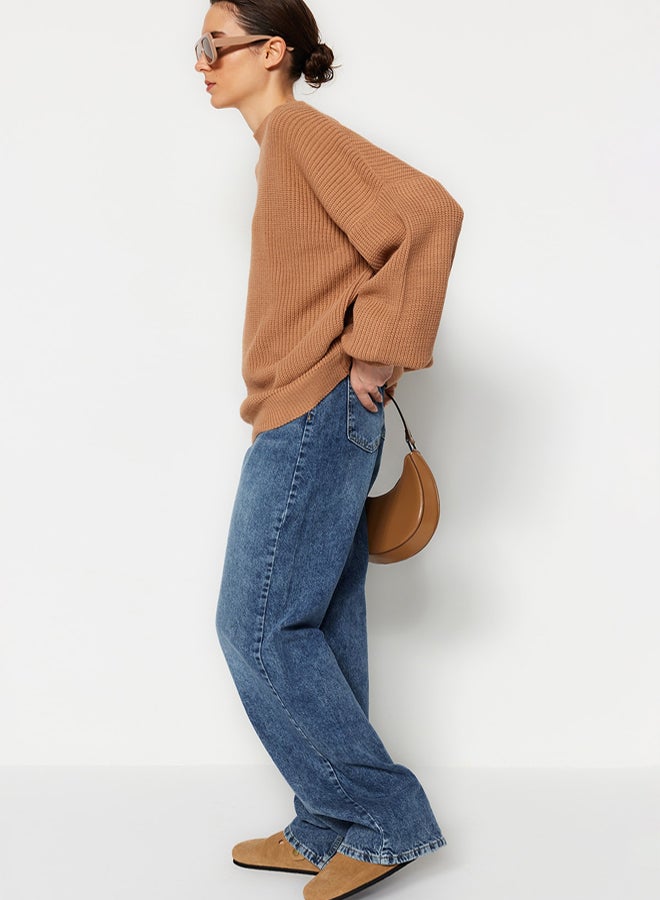 trendyol Mink Wide Fit Basic Knitwear Sweater - Image 2