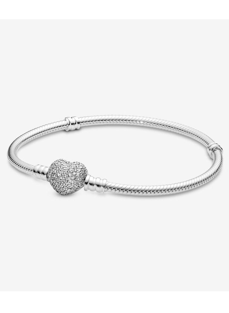 Pandora Moments Sparkling Heart Clasp Snake Chain Bracelet for Women Circumference 20cm - pzsku/Z49D4F5E7BD5755DCC3E4Z/45/_/1730102361/0fc0f291-011a-427c-8d00-e5e39a7a743f