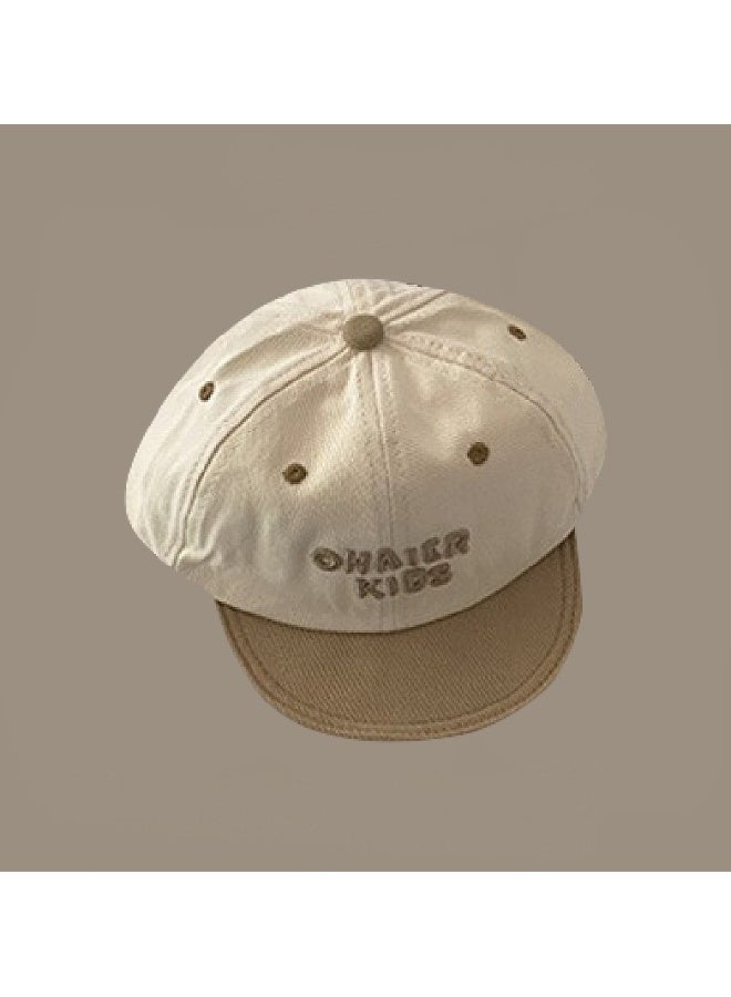 نيبمينينت قبعة أطفال جميلة من سلسلة البيج بشكل منقار البط