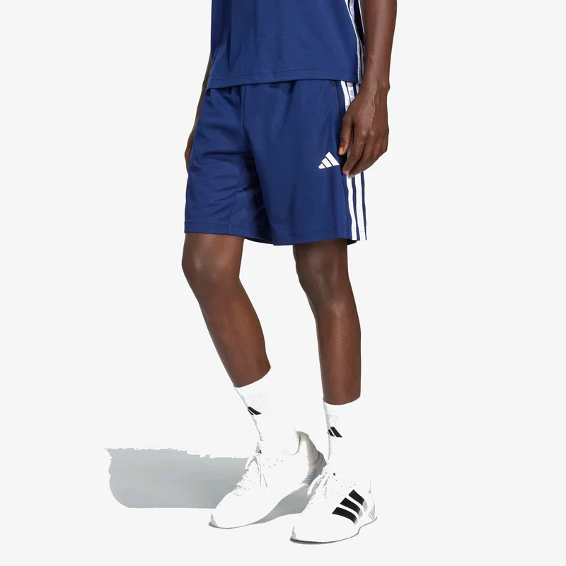 اديداس شورت WORKOUT ESSENTIALS BASE 3-STRIPES PIQUE 9inch
