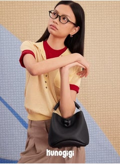 Kuno Kunogigi Bucket Bag Cowhide Genuine Leather Crossbody Bag  - Image 2