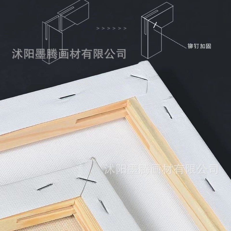 Oil Painting Frame With Canvas Acrylic Canvas Cotton Fine Grain Canvas Frame Oil Painting Frame Hand Painted Canvas Drawing Board - Image 1