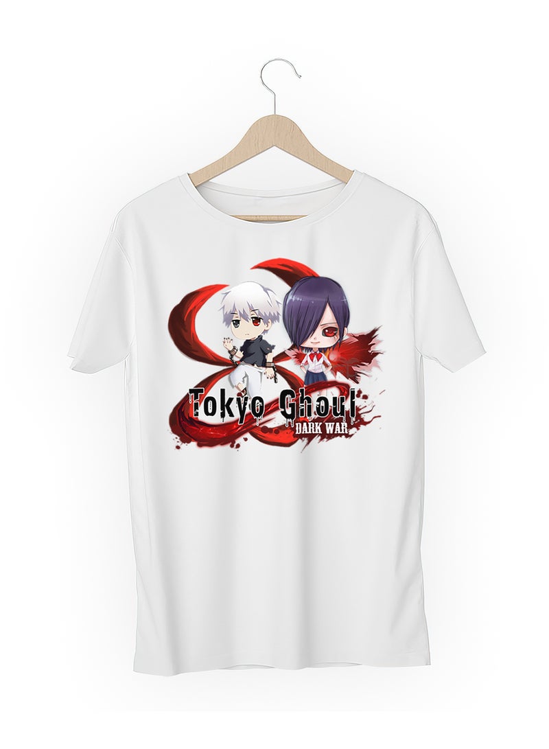 Fashion World Cotton T-shirt Printed with High-quality Anime Tokyo Ghoul - Image 3