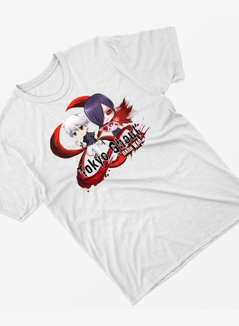 Fashion World Cotton T-shirt Printed with High-quality Anime Tokyo Ghoul - Image 2