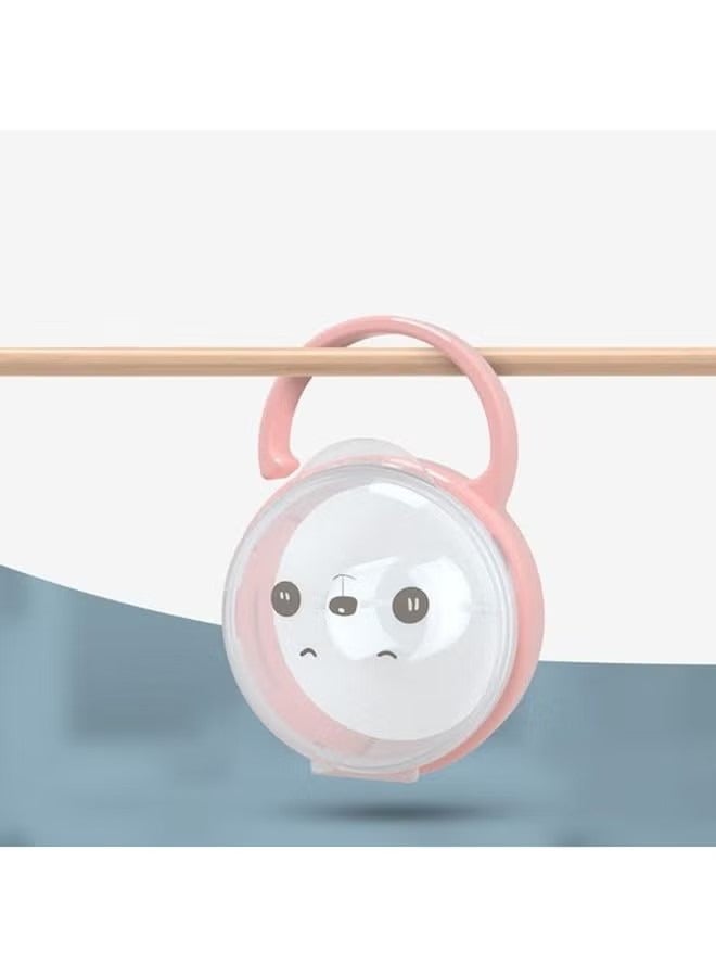 ORiTi Transparent Cartoon Appease PP Panda Pacifier Storage Box - Image 4