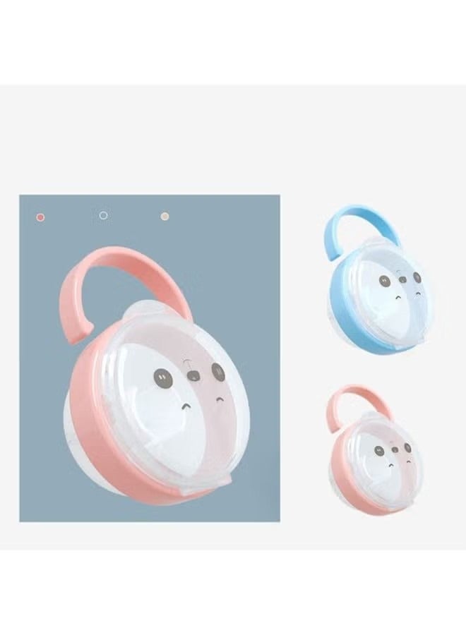 ORiTi Transparent Cartoon Appease PP Panda Pacifier Storage Box - Image 2