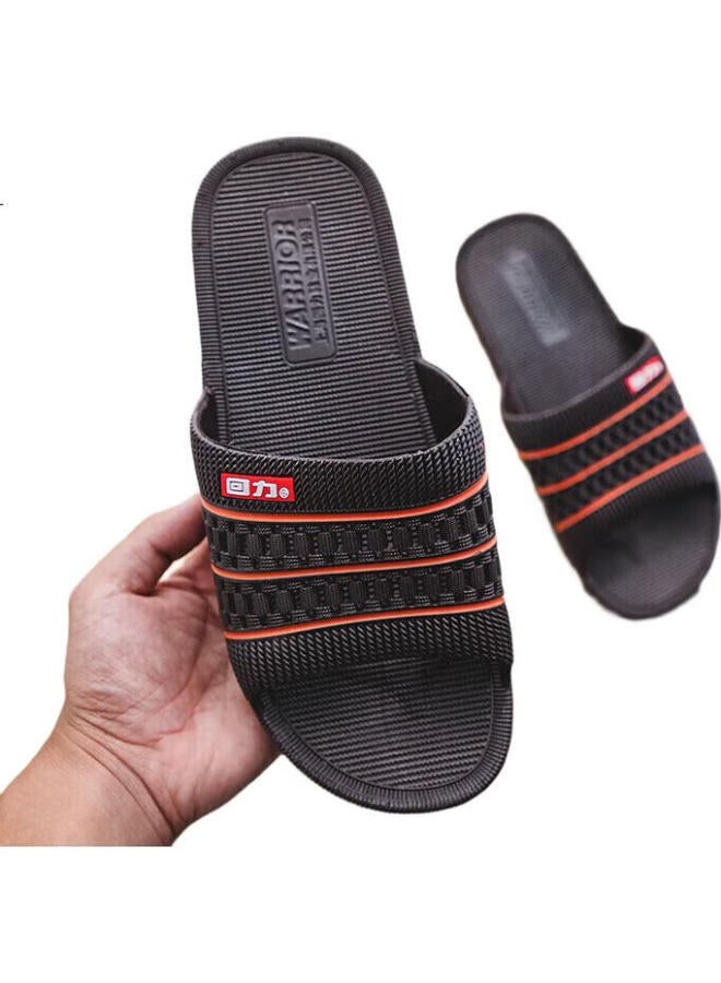 Pull Back Warrior Unisex Slippers Indoor Outdoor Beach Thick-Soled Wear-Resistant Comfortable Hl3523-1 Brown Size 43 - Image 3