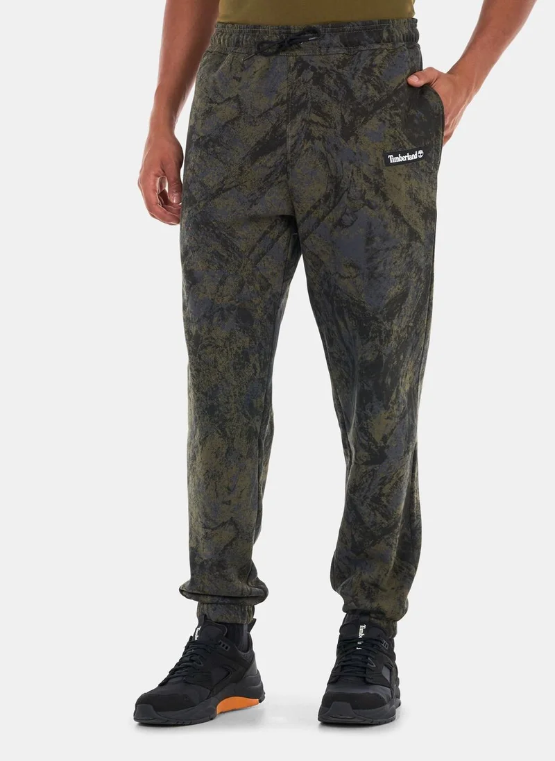 Timberland Men's Printed Mountains Camo Sweatpants