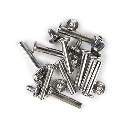 Zoofen 10 pcs Inline Skate Replacement Bearings Skating Screws OD 6mm Roller Blades Replacement Skate Wheel Axles|（35mm） - Image 3