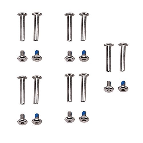 Zoofen 10 pcs Inline Skate Replacement Bearings Skating Screws OD 6mm Roller Blades Replacement Skate Wheel Axles|（35mm） - Image 1