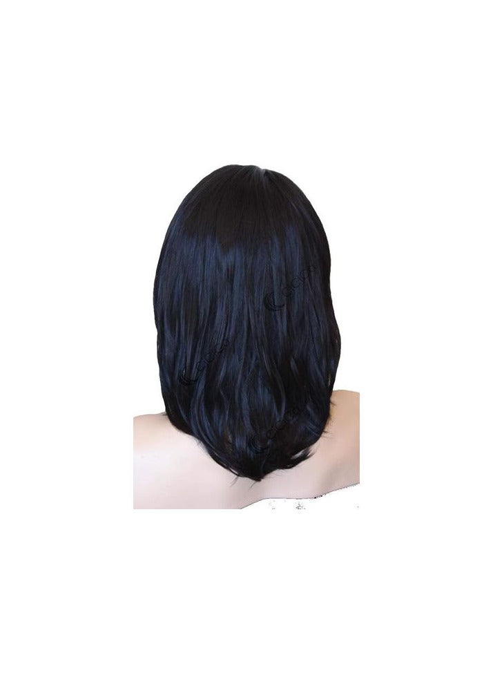 Generic Synthetic Hair Wig Short Straight Black Color