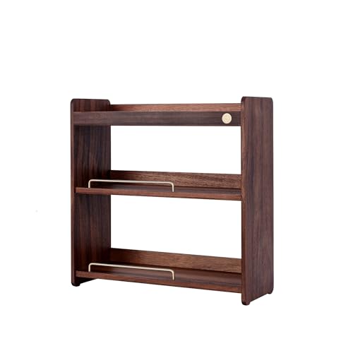 KAOTGOT Coffee Mug Holder Wooden Cup Rack Mug Display Shelf Coffee Cup Holder for Countertop with 3 Tier Wood Coffee Mugs Holder for Kitchen Coffee Cup Storage - Image 3