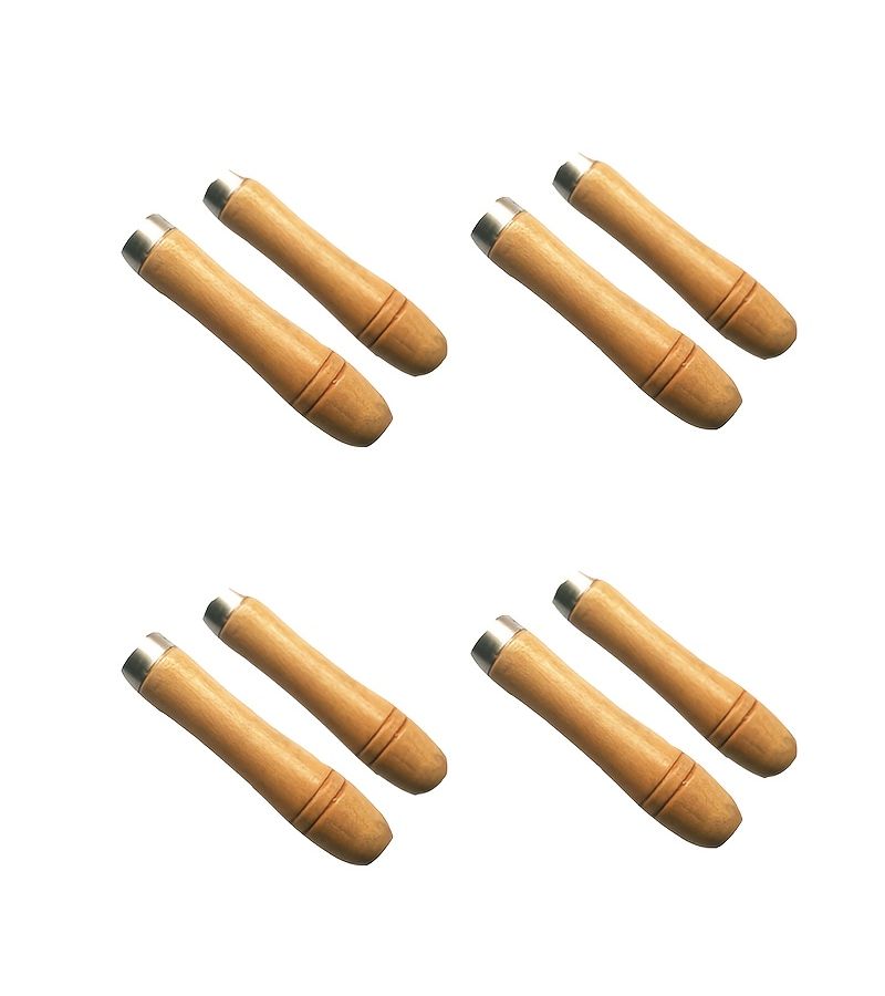 16 Pieces Wood Handle Set 8 Large 8 Small For Screwdriver Hand Drill - Image 1
