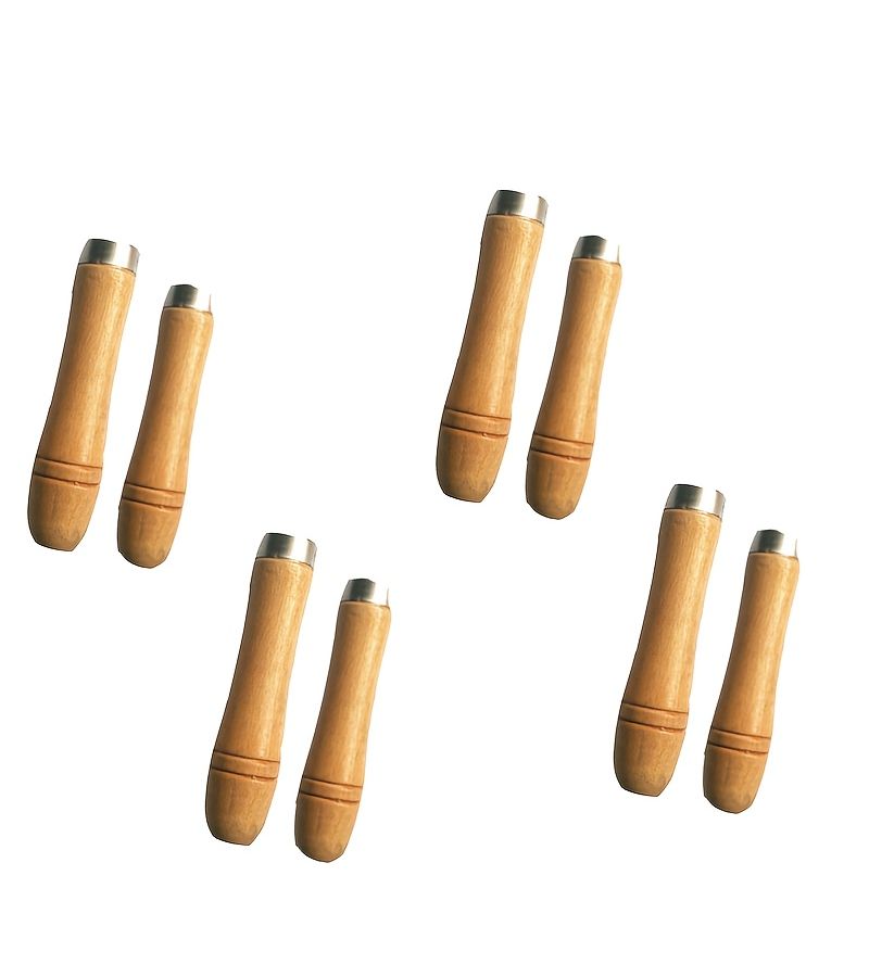 16 Pieces Wood Handle Set 8 Large 8 Small For Screwdriver Hand Drill - Image 5
