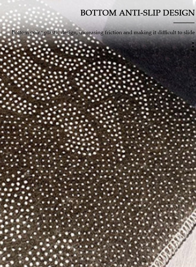 DUNISO قطعتان من سجاد ودواسات المطبخ غير القابلة للانزلاق، مجموعة سجادة مضادة للتعب في مدخل المطبخ، سجادة أرضية خلفية للمطبخ والحمام والمكتب 40*60 سم&amp;40*120 سم - Image 3