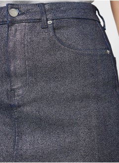VERO MODA High Waist Denim Skirt  - Image 3