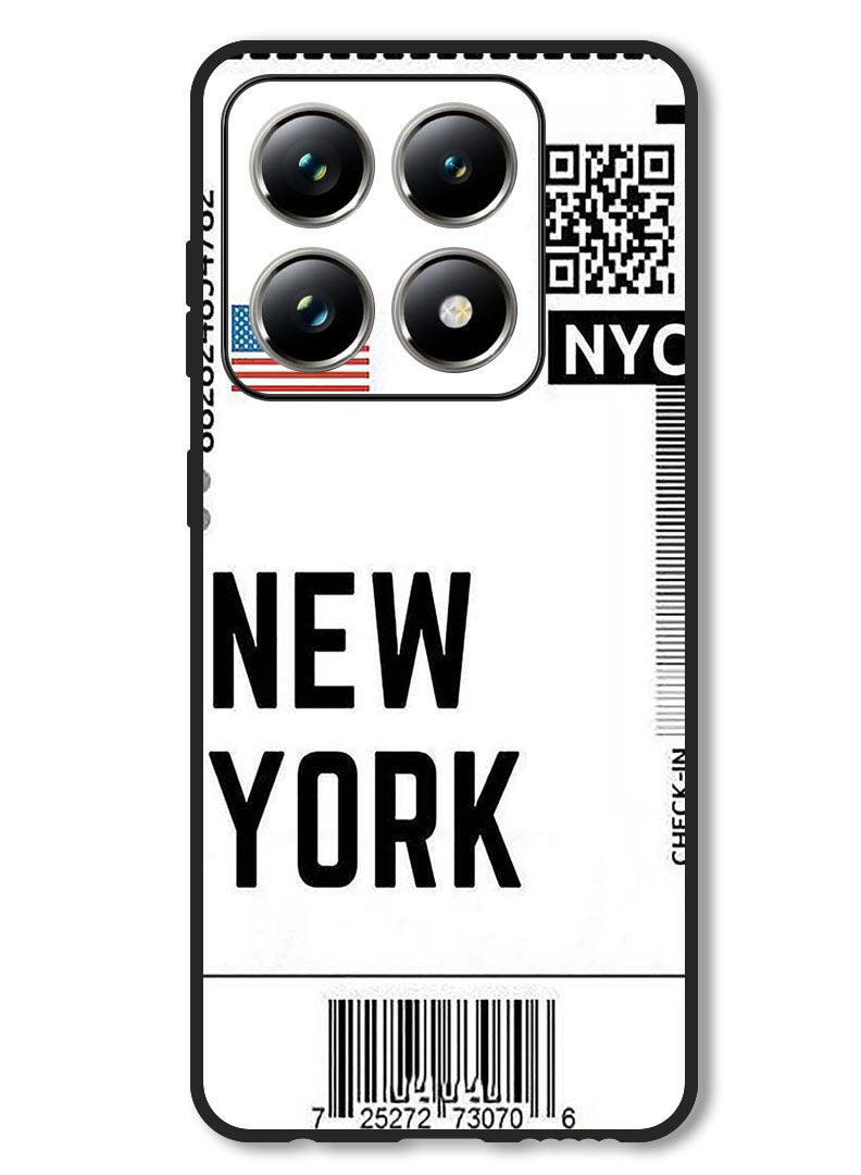 Theodor Case Compatible with Xiaomi 14T Pro Protection Shockproof Bumper Cover NYC - Image 1